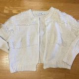 DO+BE Fringe Wool Neutral Western Cropped Bohemian Coastal Cowgirl Car… Photo 0