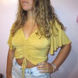 Como Black CROP TOP Photo 0