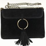 Francesca's Black Clutch Purse Photo 0
