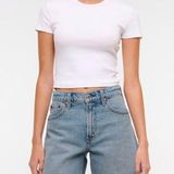 Abercrombie & Fitch  high rise dad short size 23 Photo 0