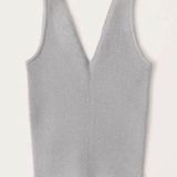 Abercrombie & Fitch Ribbed Sweater Tank Mocha Photo 0