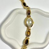 Gold Vintage Style Dainty Timeless Minimalist Gold Plated Watch Photo 0