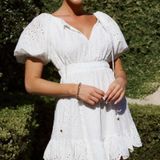 Selfie Leslie Backless White Dress Photo 0