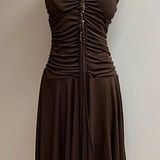 Candie's Candie’s Strapless Asymmetrical Dress Photo 0