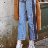 LF Carmar Two Tone Ripped Boyfriend Jeans Photo 0