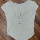 Free People Intimately Short Sleeve Henley Photo 0