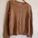 Jones New York Vintage Beige Knit Sweater Photo 0