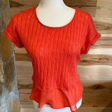 Cato ‎ coral shirt size small Photo 0
