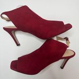 via spiga Terese Red Slingback Sandals Size 8.5M Photo 0