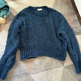 Altar'd State Altar’s State Chenille Blue Sweater Photo 0