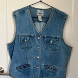 st. john's bay Vintage St John’s bay Denim Vest Photo 0
