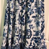 Blue Floral Skirt Size M Photo 0