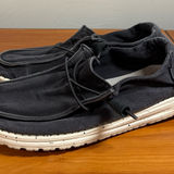 Hey Dude  Women’s Wendy Black Slip On Canvas Shoe Casual Comfort W8 Photo 0