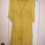 Love Sam  Boho Yellow Dress Photo 0