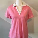 Lady Hagen  Hydro-Drip Breast Cancer Awareness Golf Polo Size M Photo 0