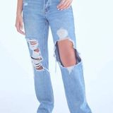 Aeropostale 90s Baggy Jeans Size 00R Photo 0