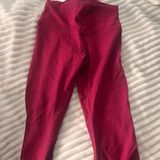 Lululemon Hot Pink Wunder Train Leggings Photo 0