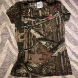 Mossy Oak Women’s  camo short sleeve tee shirt Photo 0