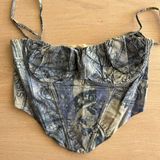 Glassons Print Corset Top Photo 0