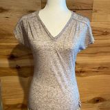 Maurice's  gray tee shirt size small Photo 0