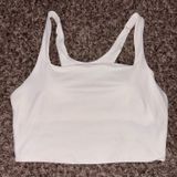 All In Motion Target  White crop top, built in bra   Photo 0