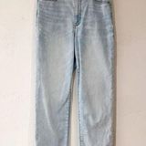 Athleta  Scuptek Straight Jeans in Light Blue Size 8 Photo 0