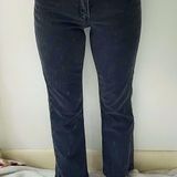 American Vintage Vintage Harley Davidson Gray/Black Low Rise Jeans Photo 0