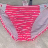 Sperry Sequin Stripe String Bikini Bottom Photo 0