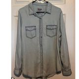 Mossimo Supply Co . Boyfriend Fit Women's Size L 28" Long x 22" Pit to Pit x‎ 21" Photo 0