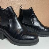 Top Shop Ankle Boot | Croc Vegan Leather Chunky Platform Chelsea Boots Photo 0