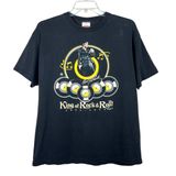 The Vintage Shop Elvis Presley Vintage Y2K King of Rock n' Roll Record Print T-Shirt Unisex XL Photo 0