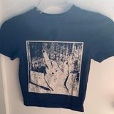 Urban Outfitters Black Graphic Tee Photo 0