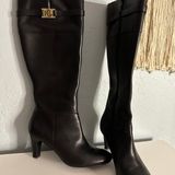 Ralph Lauren Black Knee High Boots Photo 0