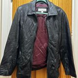 Liz Claiborne 100% Leather Jacket Photo 0