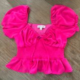These Three Boutique Pink Top Photo 0