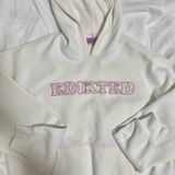 Edikted White and Pink  Hoodie Photo 0