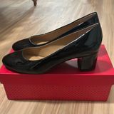 Kelly & Katie Black Shiny Heels Photo 0