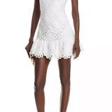 AQUA  Mini White Dress Photo 0