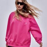 For Love & Lemons Alex Pink Crewneck size Small Photo 0