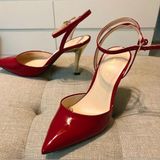 Nine West Brand new  cherry red pointy heels size 9 Photo 0
