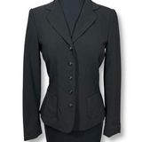 Elie Tahari Wool Blend Blazer Fitted Career Jacket Business Casual Photo 0