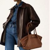 JW Pei Suede Tote Bag Photo 0