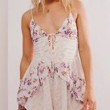 Free People  Brielle Printed Playsuit NWOT Photo 0