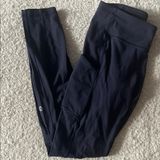Lululemon Navy Leggings with Pockets Photo 0