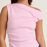 Le lis  Asymmetrical Top Pink Photo 0