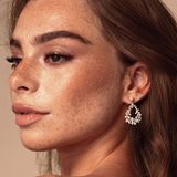 Olive & Piper Mini Avery Earrings - Silver Photo 0