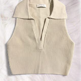 Aritzia Babaton by  Sculpt Knit Polo Top Photo 0