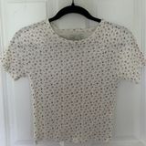 American Eagle Outfitters Floral Tee Photo 0