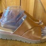 Baretraps  Women's Saddle Brown Ravin Toe Slide Sandal SZ 7M Open Toe Photo 0