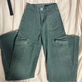Vip Jeans Green Cargo Pants Photo 0
